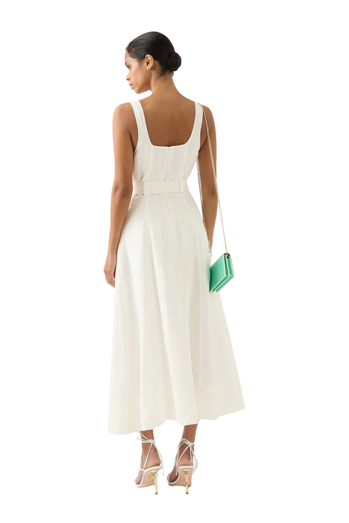 aje primary belted midi dress Clay Belted Midi Dress – Her Style AU